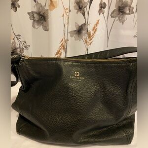 Kate Spade Medium Black Leather Shoulder Purse